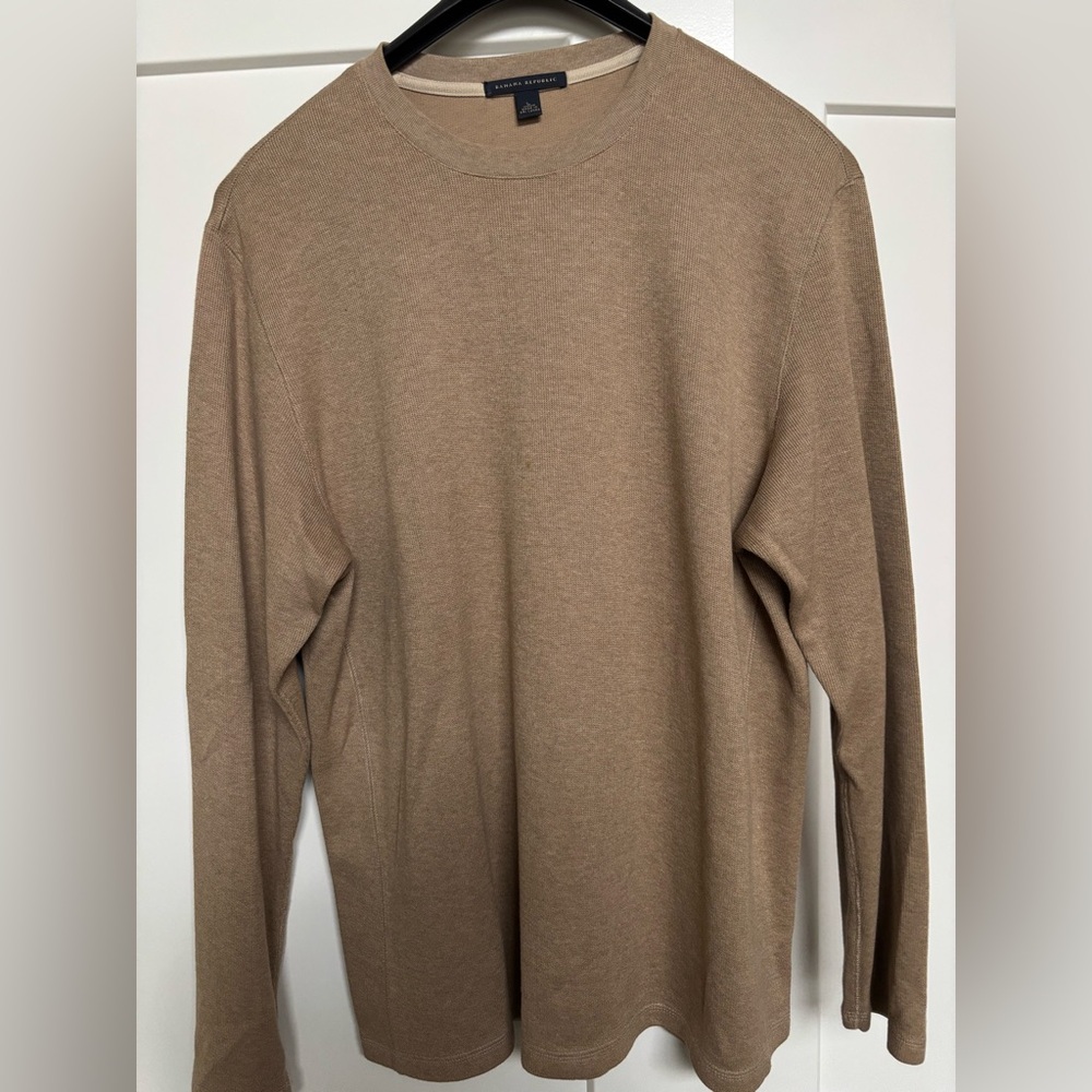 Banana Republic Beige Knit Sweater